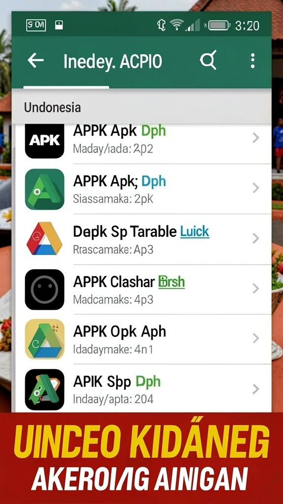 Beragam pilihan permainan menarik dalam aplikasi Review Aplikasi indaaa.